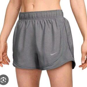 NIKE | Women's Tempo Running Shorts with Built in Brief | GRAY | MEDIUM